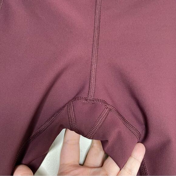 Lululemon Bordeaux Drama Tight Stuff Crop 15" 6 - Picture 5 of 10
